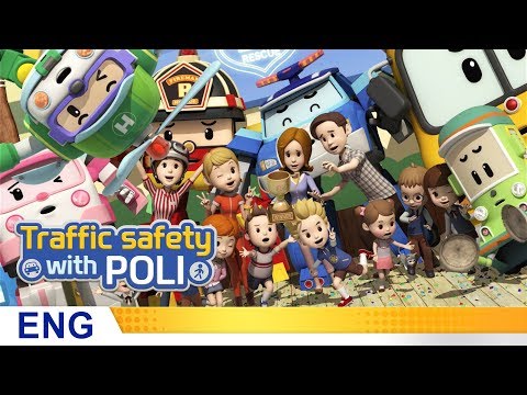 Trafficsafety with Poli | #26.交通安全知識問答王。 (Trafficsafety with Poli | #26.King of the traffic safety quiz)