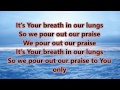 Great Are You Lord (All Sons and Daughters) Lyrics