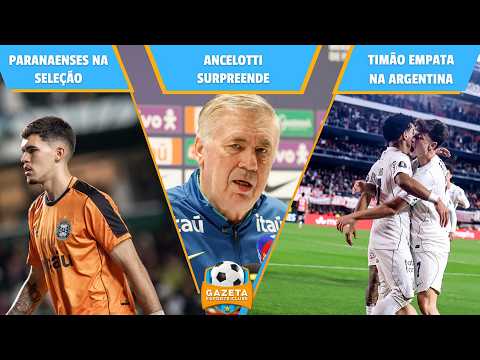 ANCELOTTI SURPREENDE NA CONVOCAÇÃO! Libertadores e Sul-Americana
