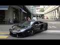 Loud Lamborghini Aventador LP700-4 w/ Capristo exhaust in Zurich. (Brutal sound!)