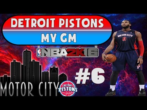 NBA 2K16 Detroit Pistons MY GM Ep. #6 -  EPIC BLOCKBUSTER TRADE!