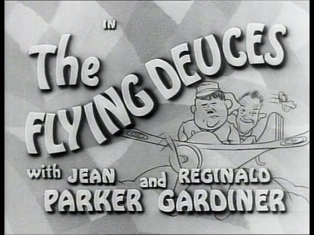 Laurel & Hardy in THE FLYING DEUCES (high quality DVD print) SDDEFAULT Thumbnail