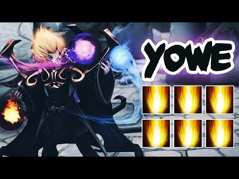 14-Year-Old Kid Yowe, NEW MIRACLE = BORN? Crazy Epic Invoker Spammer - 7.21 Patch Gameplay Dota 2