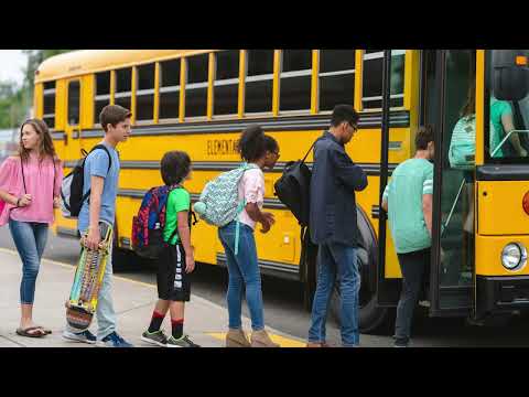 Sound effects VFX school bus engine start