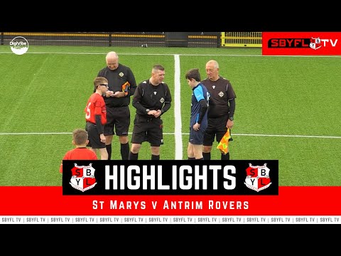 Antrim Rovers v St Marys - Under 13 Fifth Divisional Cup Final - January 2024