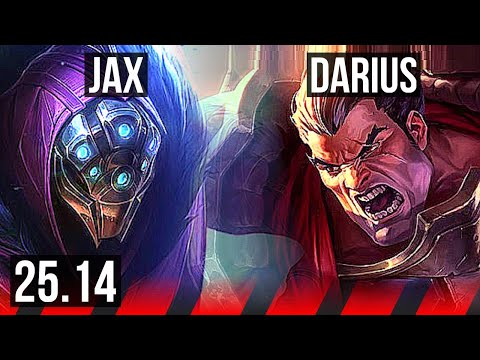 JAX vs DARIUS (TOP) | KR Challenger | 25.14