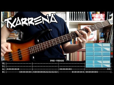 TXARRENA - Azulejo frío (bass cover w/ Tabs)
