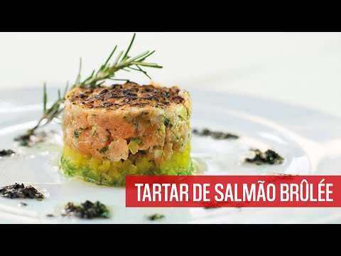 Receita - Tartar de Salmão Brûlée | Paulistano TV