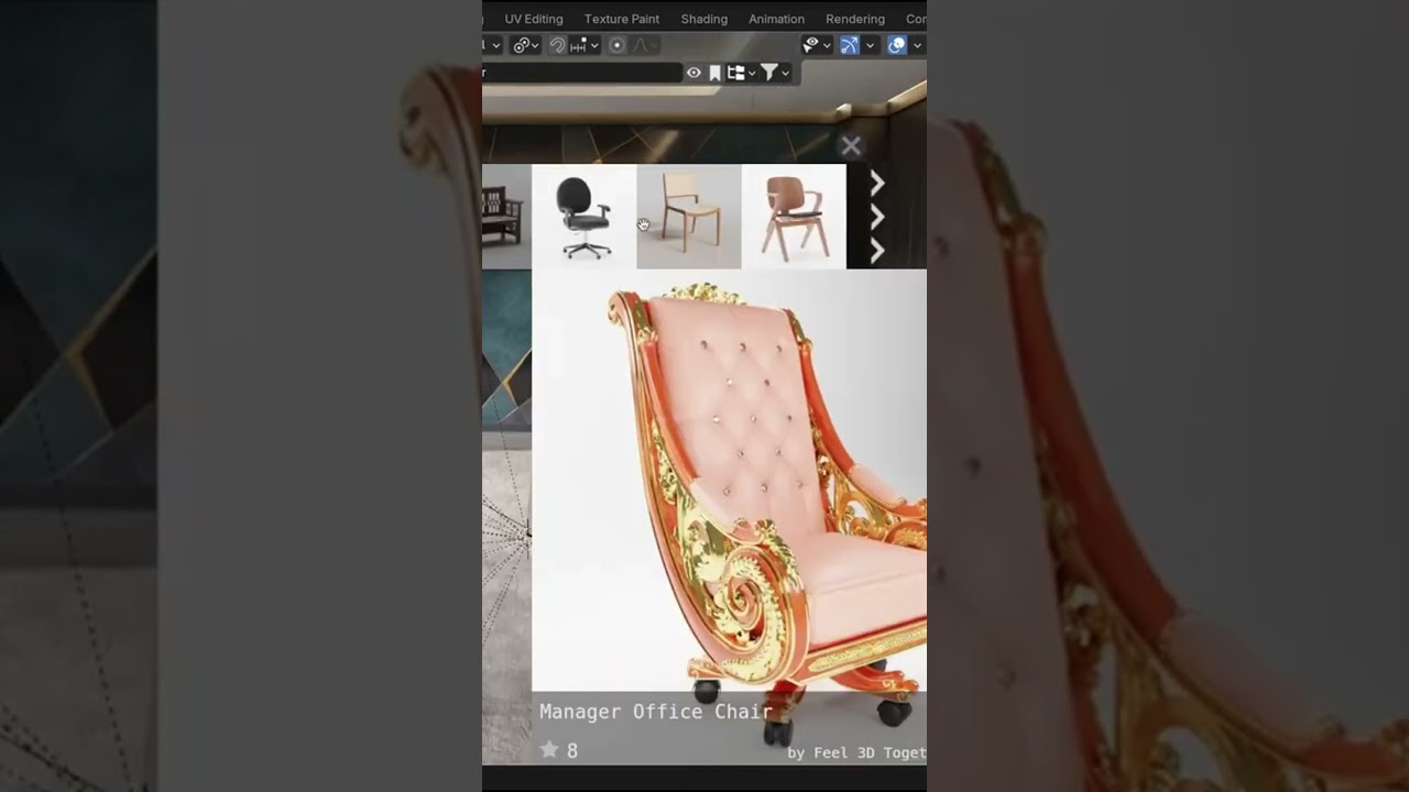 This Blender Addon Has Unlimited 3d models