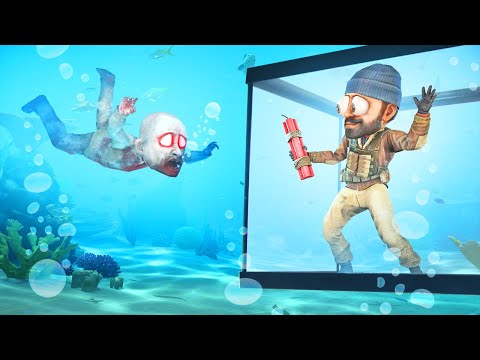 ПЛЫВИ ИЛИ УМРИ! МАНЬЯК *ПОДВОДНИК* ОХОТИТЬСЯ НА ЖЕРТВ! (CS:GO Смешные Моменты)