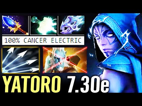 🔥 YATORO Drowranger 7.30e — Mjollnir + Aghanim BUFFED 100% Cancer Electric Counter PL Dota 2 Pro