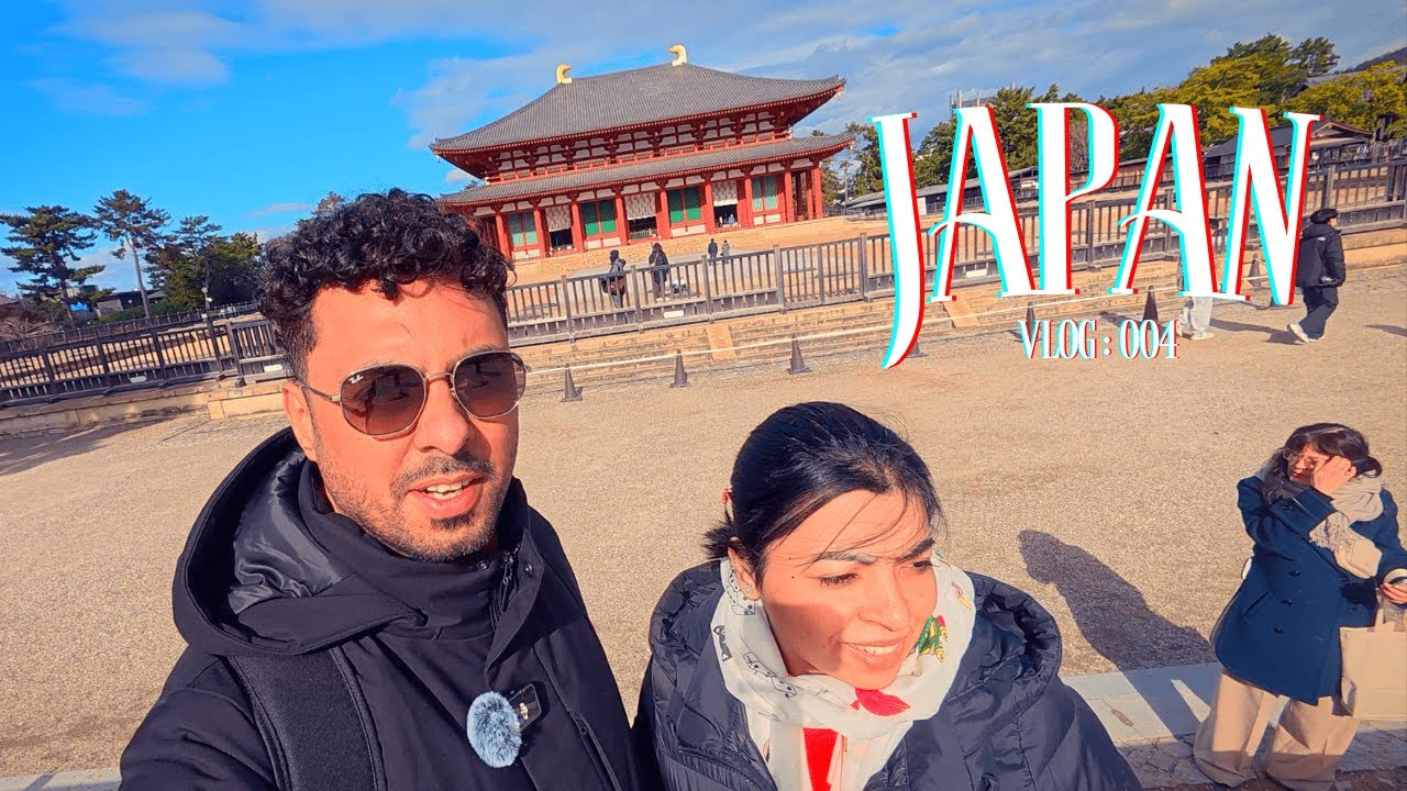 Experience the wonder as a tourist explores the timeless Kofuku-ji Temple.