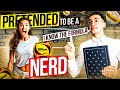 Pretended to be a Nerd Volleyball Prank. Nerd won the tournament