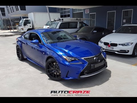 Lexus RC350 F-Sport Wheels - Niche Targa Rims | AutoCraze