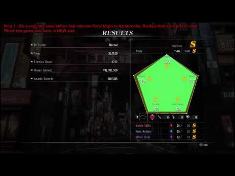 Yakuza 6 - Dragon of Legend Trophy