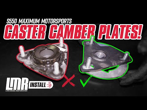2015-2023 Mustang Maximum Motorsports Caster Camber Plates - Review & Install