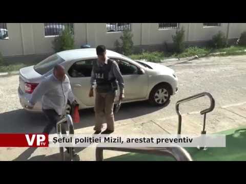 Seful politei Mizil, arestat preventiv