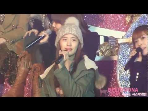[Fancam] Yoona - Snowy Wish Rehearsal @ SBS Gayo Daejun 2010