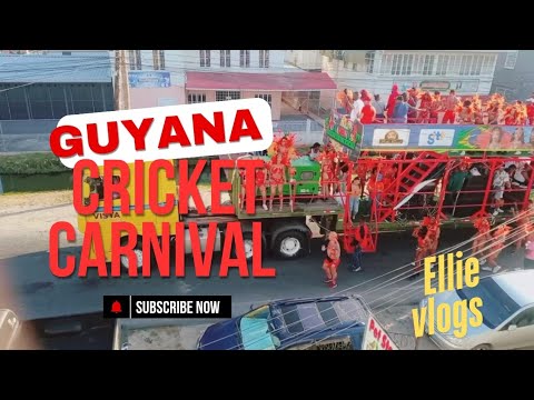 Guyana Cricket Carnival Parade  #caribbeancarnival #travel #vlog #soca