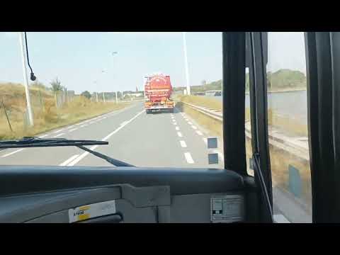 🇧🇪 BUS ROUTE TIMELAPSE | De Lijn 55 (part 2): Ertvelde ➔ Zelzate