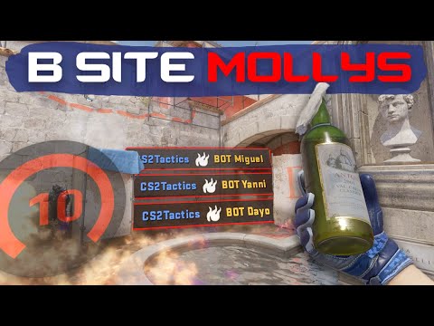 CS2 Inferno - The BEST Molotovs For B-SITE!