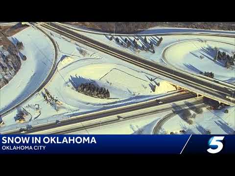 Snow in Oklahoma