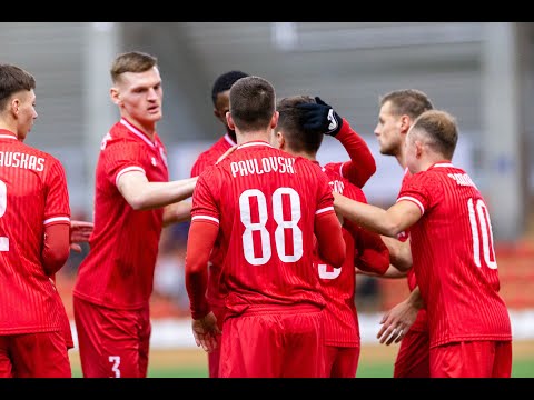 2022-02-10 Sūduva - Banga 1:1 (test match; highlights, comments)