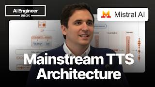 Why TTS Models Now Look Like LLMs — Samuel Humeau, Mistral