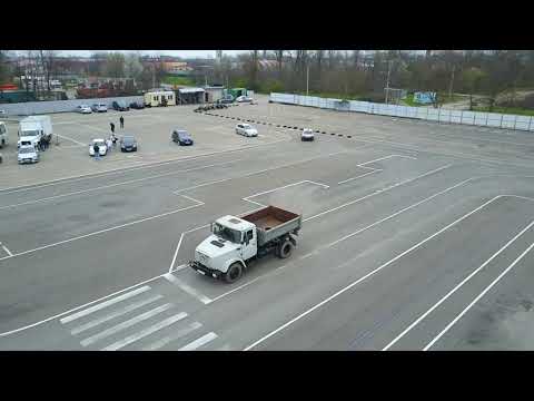 Экзамен на категорию С (грузовик) по новому регламенту в 2022 году!