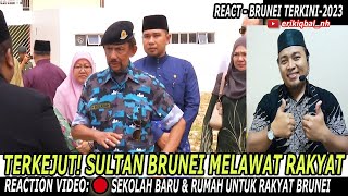 Download lagu RAKYAT TERKEJUT! SULTAN BRUNEI MELAWAT RUMAH & SEKOLAH BARU DI DAERAH I 🇧🇳 Reaction mp3