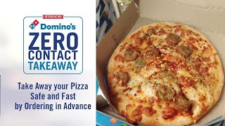 Dominos zero contact takeaway | Vlog 9 | RAHUL | NISHANT