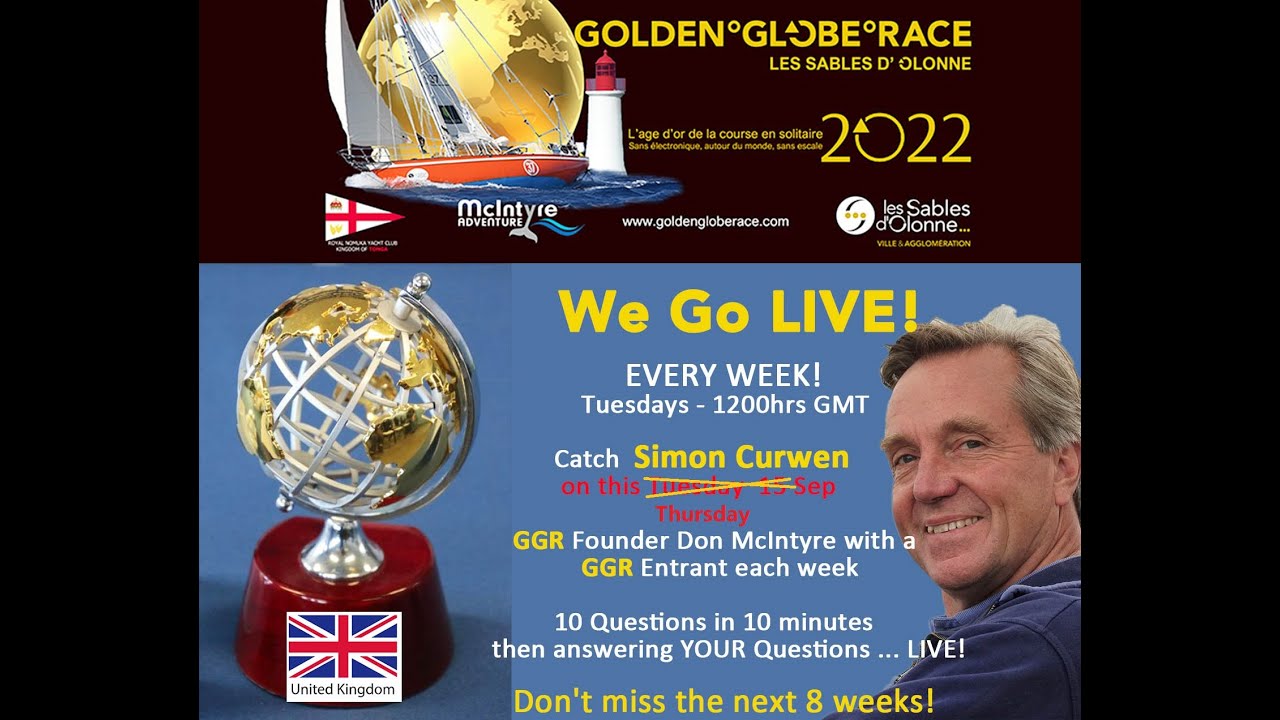 GGR Entrant Live interview NO. 16 with UK Entry Simon Curwen 17/09/2020