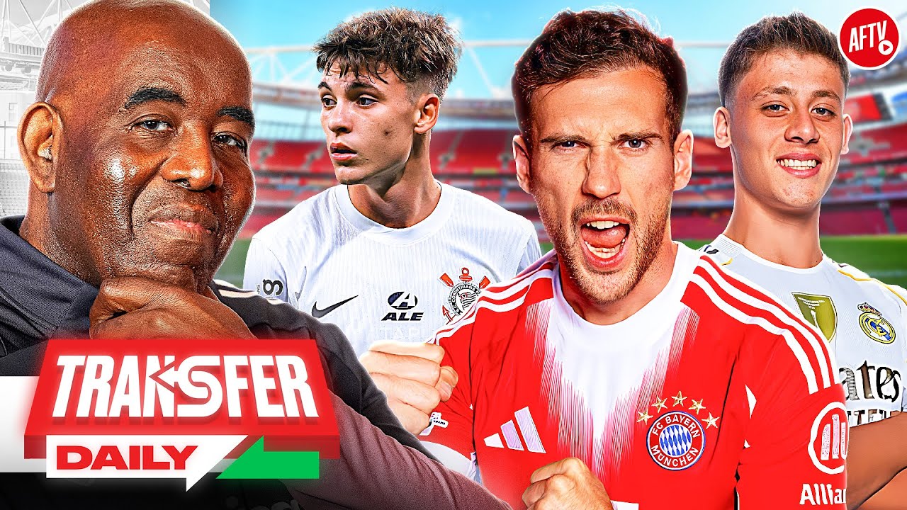 Arsenal Eye Goretzka as Rice Backup, Plus Arda Güler & Brazilian Wonderkid Targeted | Transfer Daily