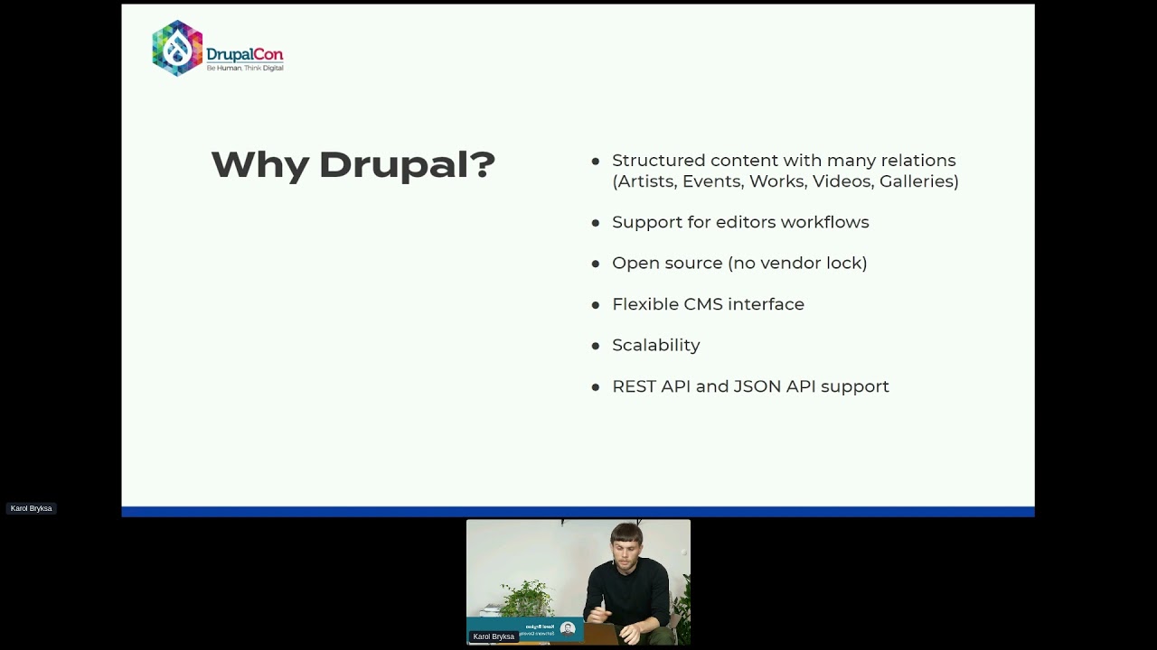 SPONSORED SESSION - Case study Culturepl, Drupal and Vuejs