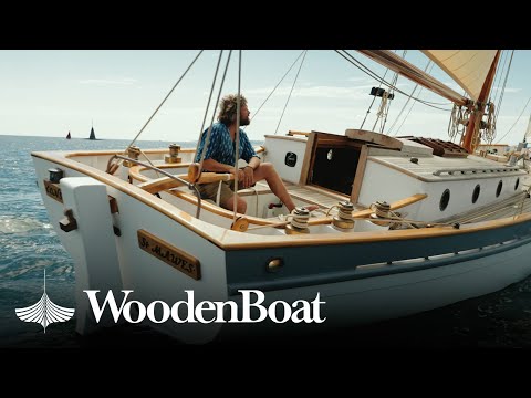 CONSTANCE: A Traditional Carvel Hull Build Planked in Scottish Larch | WoodenBoat Legends