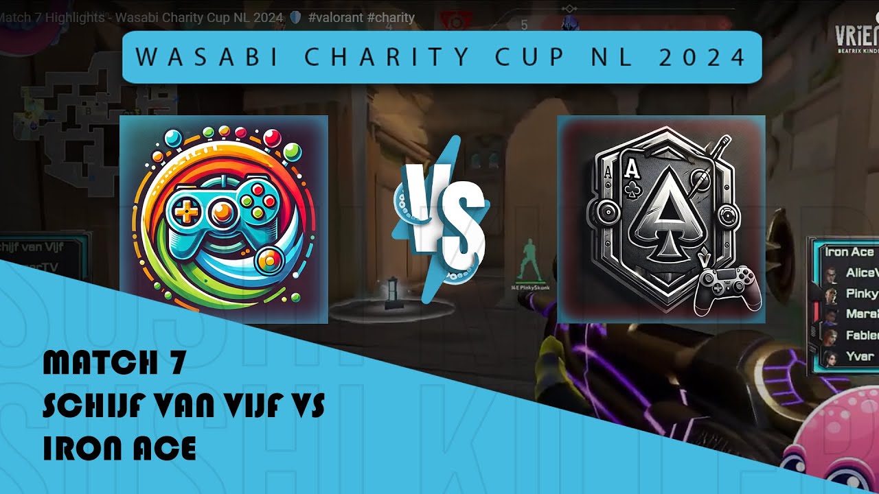 Match 7 Highlights - Wasabi Charity Cup NL 2024 🛡️ #valorant #charity