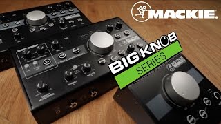 Mackie Contrôleur de monitoring 4 in 3 out USB Bigknob Studio+ - Video