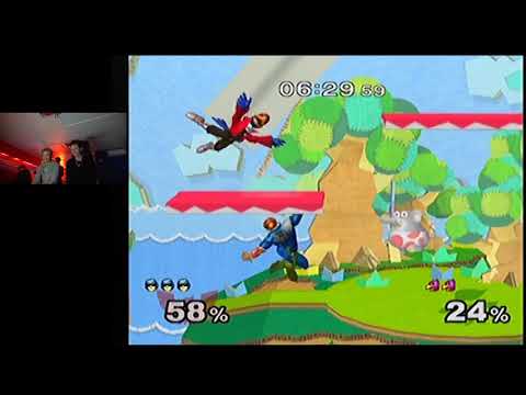 Goose (Falco) vs The Tation (Cpt Falcon) - 4Qs Melee #114