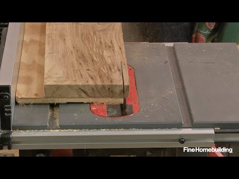 How to Cut a Straight Edge on a Crooked Board