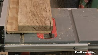 How to Cut a Straight Edge on a Crooked Board