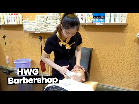 Hoang Trieu barber shop massage full care service a hot place in Saigon