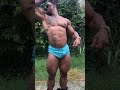 Muscle worship flex garden show