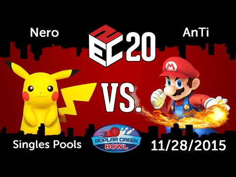 E2C 20 (Singles Pools): Nero (Pikachu) vs. ANTi (Mario)