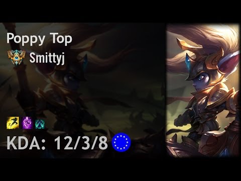 Poppy Top vs Riven - Smittyj - EUW Challenger Patch 7.5