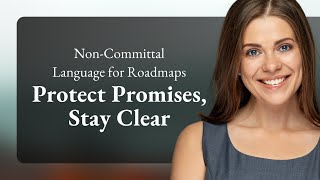 Non‑Committal Language for Roadmaps | Protect Promises, Stay Clear