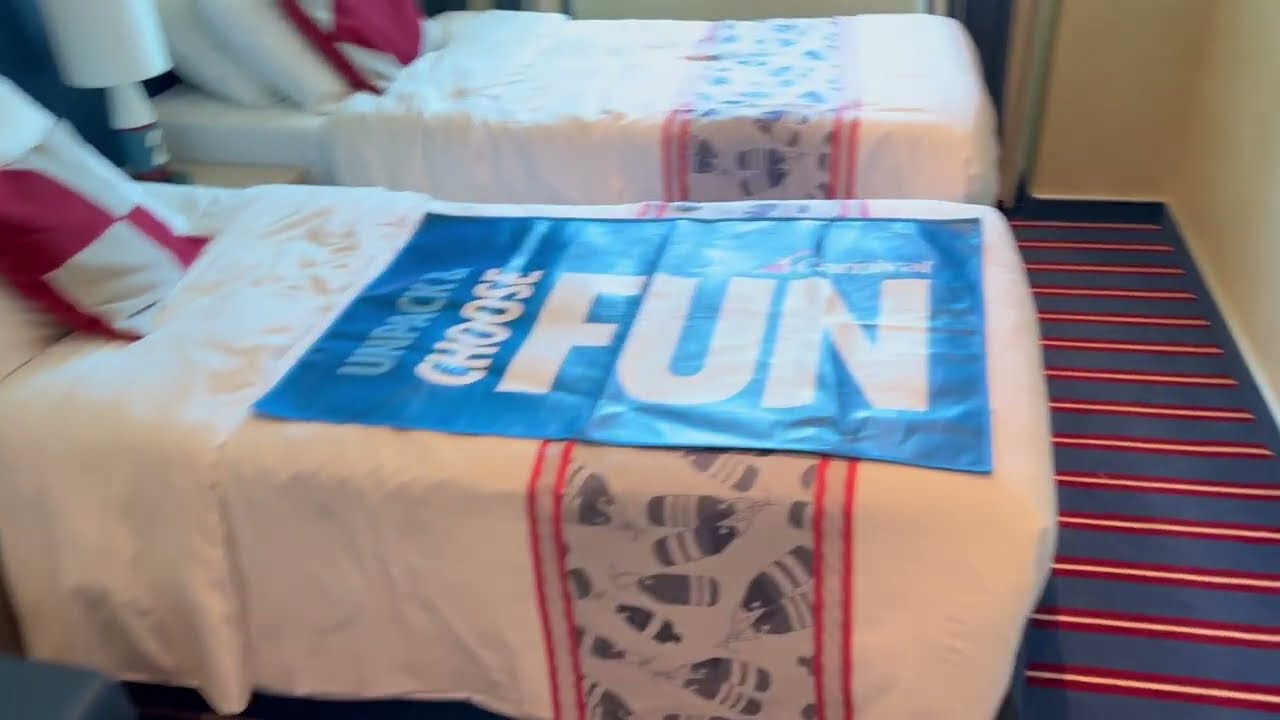 Carnival Vista - Cabin 2489 - Video 2
