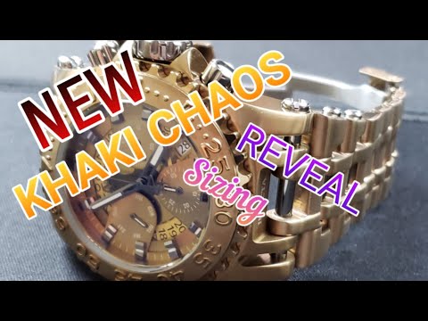 INVICTA RESERVE CHAOS 36574 - DESERT WARRIOR EDITION - KHAKI COLOR