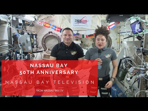 Astronauts Jessica Meir & Drew Morgan Celebrate Nassau Bay's 50th Anniversary