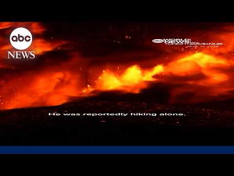 American hiker on Mount Etna killed by lightning strike