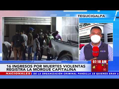 16 ingresos registra en las últimas horas la morgue capitalina